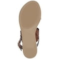 thumbnail image 6 of Journee Womens Wide Width Lavine Multi Strap Flat Sandals, 6 of 10