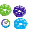 thumbnail image 4 of Ezy Dose Weekly 7-Sided Pill Planner Pill Organizer, 4 of 6