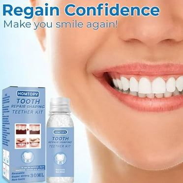 RUOYING Temporary Dental Repair Kit for Broken or Missing Teeth Fake Filling and V1W0