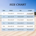 thumbnail image 4 of Mens Mid Waist Stripe Shorts Formal Casual Breathable Summer Bottoms Lightweight Holiday Beach Shorts with Pockets Red M, 4 of 6
