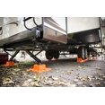 thumbnail image 4 of Wheel Stop Chocks Tri-Lynx 00018, paquete de 2 unidades, color naranja, 4 of 7