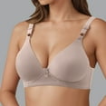 thumbnail image 2 of Soft Breathable Wireless T-Shirt Bra for Women – Lightweight, Non-Padded, Full Side Coverage, Seamless Everyday Support, 2 of 6