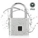 thumbnail image 2 of Metal Impermeable Sin Llave Cerradura De Puerta Candado De Huellas Dactilares Carga Usb sonducket EL010629-00, 2 of 6