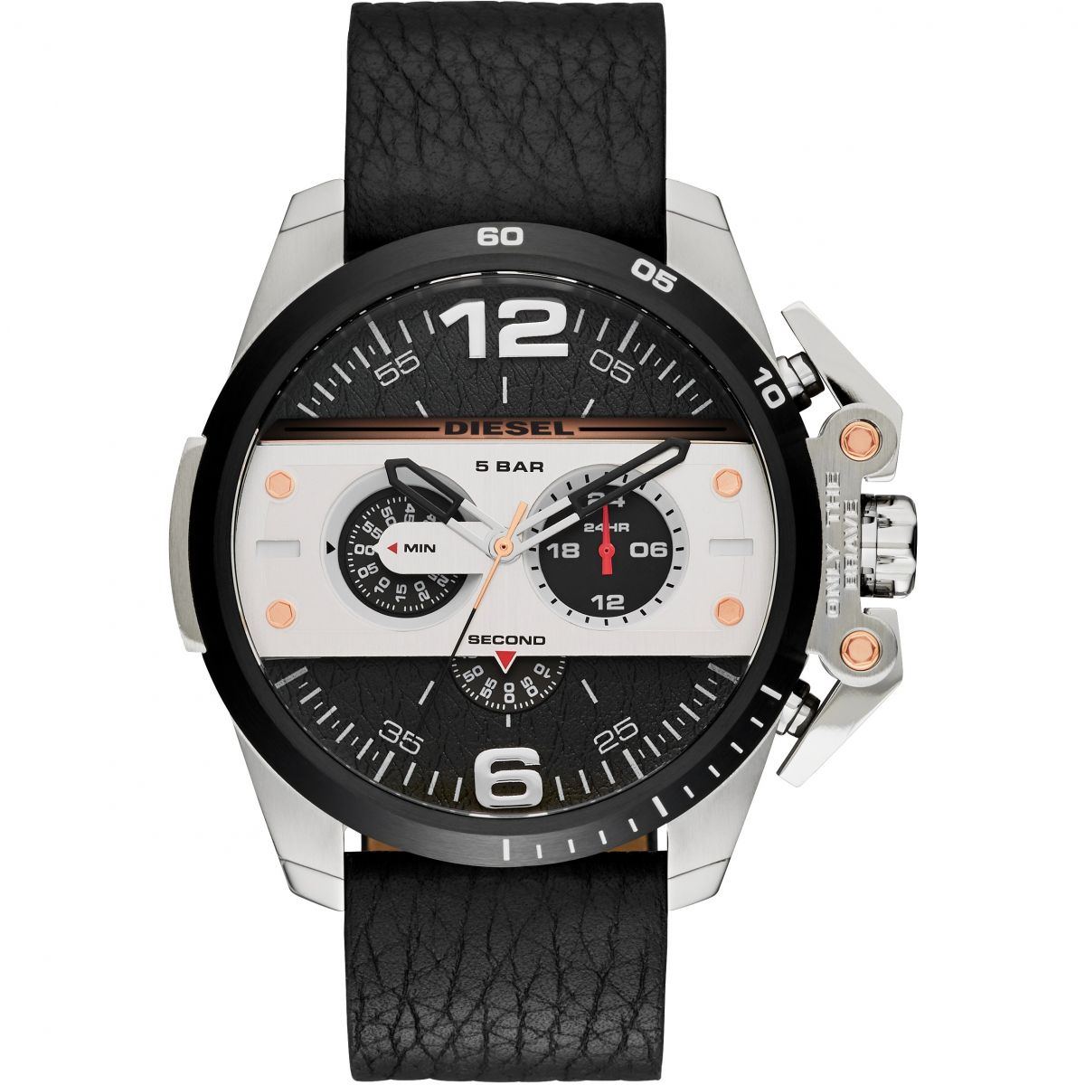 diesel watch white face