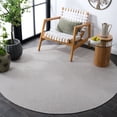 thumbnail image 3 of Safavieh Terrace Eadaoin Geometric Indoor/Outdoor Area Rug, Gray/Ivory, 6'7" x 6'7" Round, 3 of 14