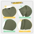 thumbnail image 3 of Niaahiaa Scrubs for Women Set Classic V-Neck Top and Yoga Jogger Pant Medical Nursing Uniform Scrubs Set Clearance, 3 of 7
