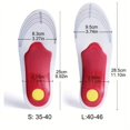 thumbnail image 4 of Orthotic Insole Arch Support Flatfoot Orthopedic Insoles For Feet Ease Pressure Of Air Movement Damping Cushion Padding Insole style2 1pcs, 4 of 6