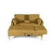 thumbnail image 5 of Sala Modular Reversible De Lino Mostaza Modelo Carlton, 5 of 13