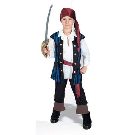 Rubies Boys Pirates of the Seven Seas Pirate King Child Costume (Medium)