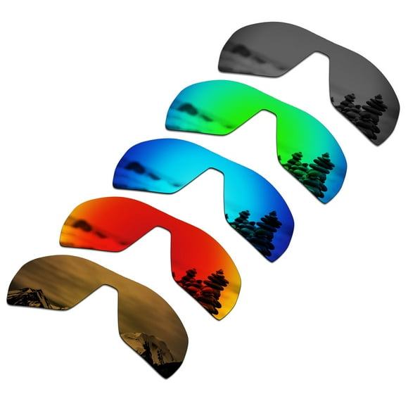 SmartVLT Set of 5 Men's Replacement Lenses for Oakley Offshoot OO9190 Sunglass Combo Pack S02