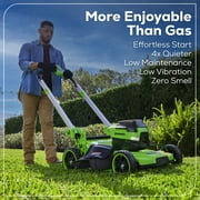 Greenworks 60V 21 Push Lawn Mower + (1) 5.0 Ah Battery & Charger 2546502