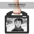 thumbnail image 5 of Allytechgroup Kids Shockproof Case for Apple iPad mini 6th Generatio 8.3 Inch, Silicone EVA Handle Stand Protective Kids Friendly Lightweight Tablet Case Cover Girls Boys, Black, 5 of 7