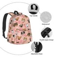 thumbnail image 3 of Cute dog Backpack for Women 16.9 inch Travel Casual Laptop Backpack Lightweight Waterproof Hiking Daypack, 3 of 7