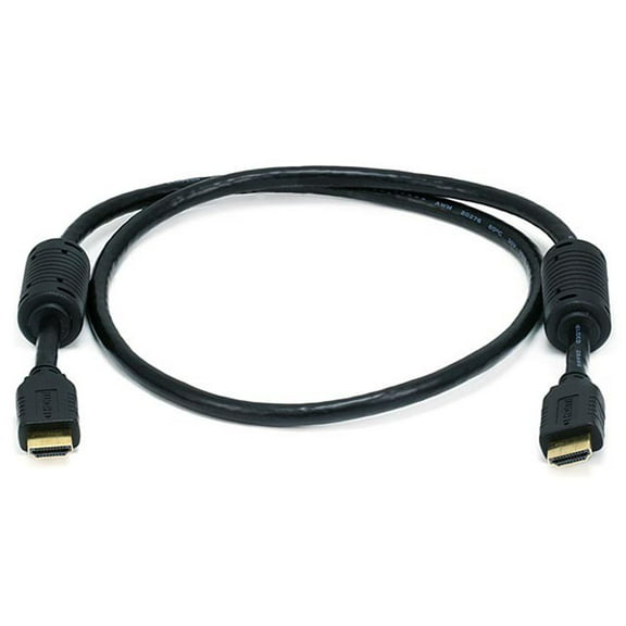 Monoprice 6078 Select Series High Speed HDMI Cable with Ethernet, 3 ft. Black