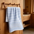 thumbnail image 6 of AUNVITO 100% Cotton Bath Towels, Light Weight, Soft, Super Absorbent and Fast Drying, No Fading Multipurpose Use for Sports, Swimming, Travel, Fitness, Yoga, Multicolor, 6 of 6