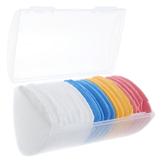 CTIRCHIU Ensemble de Craie Tailleur 20 Pcs Triangle de Couleurs Assorties pour Accessoires de Machine à Coudre