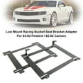 thumbnail image 3 of Para 93-02 Firebird / 82-02 Camaro Adaptador de soporte de asiento de cubo de carreras de montaje bajo, 3 of 11