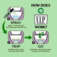 thumbnail image 4 of Air Wick V.I.P. Pre-Poop Toilet Spray, Up to 100 Uses, Contains Essential Oils, Mint Jetsetter, Travel size, 1.85 Oz., 4 of 8