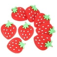 thumbnail image 2 of 8pcs Strawberry Shape Tennis Racket Shock Absorber Racket Damping Supply Silicone Racket Dampener, 2 of 9