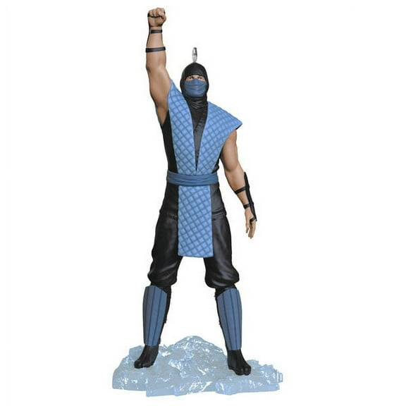 Hallmark Sub Zero Ornament, 2021 Mortal Kombat Figure
