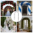 thumbnail image 7 of 86" H Outdoor Lawn Arbor with Stakes, Garden Arch Arbor Trellis for Climbing Plants, Roses, Vines, Wedding Archway Decor for Lawn, Patio,Party, Backyard, 7 of 7