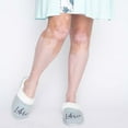 thumbnail image 2 of Chantal Lacroix - “Free Spirit” Slippers, Warm and Comfortable, Gray, 2 of 2