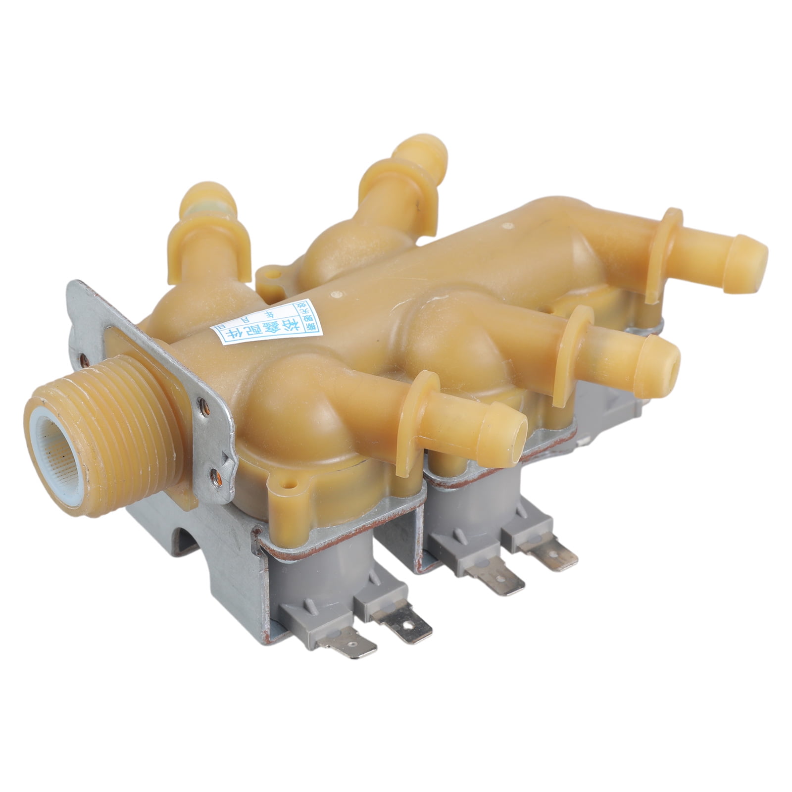 Multi Outlet Washing Machine Replacement Water Valves DC12V Solenoid Inlet Component Drum Automatic Washer Parts
