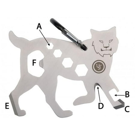 UST Tool a Long Bobcat Long-Lasting Stainless Steel Easily Accessible Multi-Tool