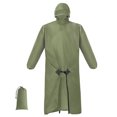thumbnail image 1 of Poncho de Pluie à Capuchon pour Adultes, Imperméable Léger avec Manches pour la Randonnée, le Camping et le Backpacking, 1 of 4
