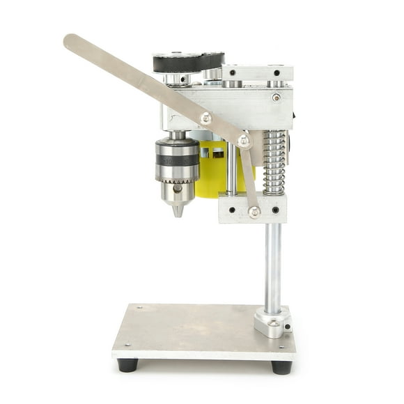 Benchtop Drill Press Small Mini Household Drilling Machine 1.5-10mm Chuck for DIY Projects