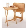 thumbnail image 2 of Winsome Alex 5-Pc Snack Table Set, Black, 2 of 4