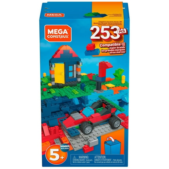 Mega Construx Wonder Builders Building Box - 250 Pieces