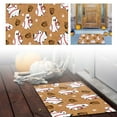 Door Interesting Shape Carpet Water Absorbing Wear Carpet