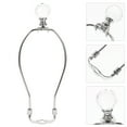 thumbnail image 3 of KAKOWELY Lampshade Holder Metal Harp Shape For Lamp Repair 1 Set, 3 of 10