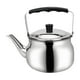 thumbnail image 1 of Cafetera y tetera de acero inoxidable para cocina de gas con asa 0.8L, 1 of 9