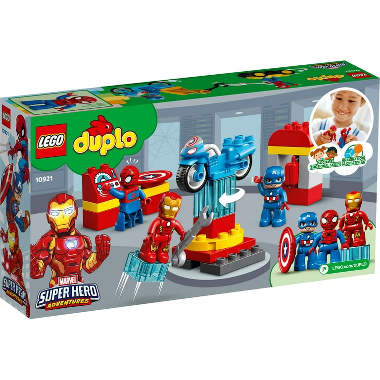 LEGO DUPLO Marvel Avengers Super Heroes Lab 10921, Spiderman Set