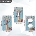 thumbnail image 4 of Switch Panel Switch Decoration 2.76x4.53x0.28 Inches Unused Outlet Cover Switch Plate Wall Plates Living Room Kitchen Bedroom Study Switches Deer and Raindrops, 4 of 8