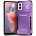 thumbnail image 7 of for Moto G Power (2023) Case with Built-in Camera Lens Slide Cover, Heavy-Duty Shockproof Rugged Case Heavy Duty Bumper Shockproof Phone Cover for Moto G Power (2023),Purple, 7 of 7