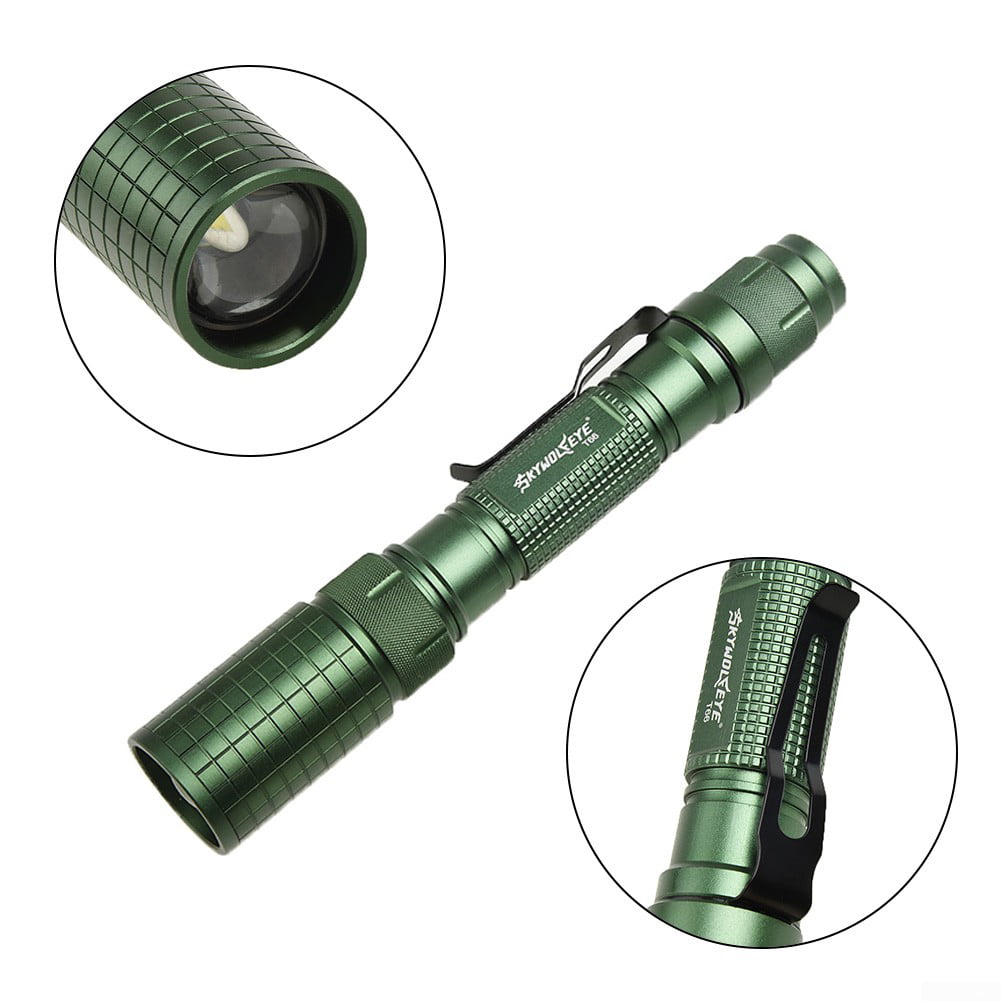 5Pack Camping Flashlight Outdoor Tactical 10000LM Zoomable LED 5-Mode Torch Lamp 