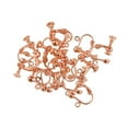 thumbnail image 4 of Abbracc 12 Pcs Clip à Vis Non Perforé Crochet Plat Bricolage Or Rose, 4 of 8
