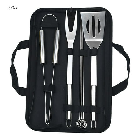 Camping BBQ Set Stainless Steel BBQ Tool Set Outdoor BBQ Grill Set