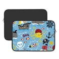 thumbnail image 2 of Pofeuu Pirate Marine Animals Print Laptop Carrying Case,13-15-Inch Laptop and Tablet, Sleek Design, Durable and Water-Repellent Fabric, Business Casual or School-15 inch, 2 of 8