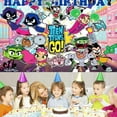 thumbnail image 4 of Teen titans go Backdrop Banner Party Supplies Poster Movie Theme Background for Photography Birthday Decorations, 4 of 4