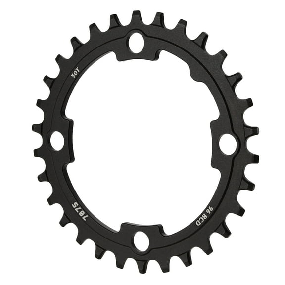 Sunrace CRMX0 30t Alloy Chainring Black