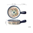 thumbnail image 2 of Home Ceramic Retro Tableware Bowl Baking Tray with Handle Salad Dish Multifunctional Large Capacity, 2 of 4
