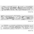 thumbnail image 2 of Craft Tape Vintage Wide - 1 Roll Removable 9.84ft DIY Masking Tape Planner Tape, 2 of 7