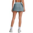thumbnail image 4 of Womens Pleated Tennis Skirt with Shorts Pockets High Waisted Lightweight Workout Golf Skirts Athletic Skorts, 4 of 5