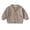 E535 Coffee, variant on Infant Toddler Boys Sweater Long Sleeve Solid Color V Neck Button Down Cardigan For Boys Spring Autumn Comfort Tops Coffee Size 3-4 Years