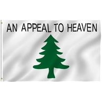 ANLEY Fly Breeze 3x5 Foot An Appeal To Heaven Flag - Pine Tree Flags Polyester