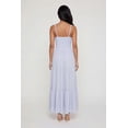 thumbnail image 3 of Women's Gauze Knit Keyhole Detail Side Slit Tiered Midi Dress, 3 of 3
